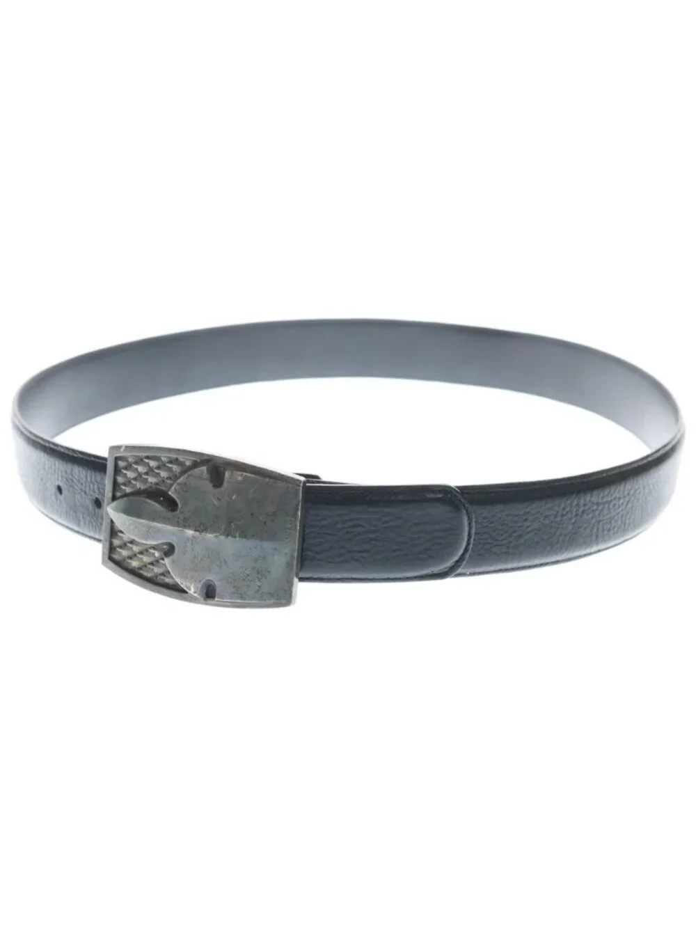 Chrome Hearts Flareani Buckle Leather Belt Black 34
